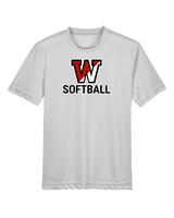 Fairfield Warde HS Softball Logo Softball - Youth Performance Shirt