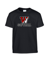 Fairfield Warde HS Softball Logo Softball - Youth Shirt