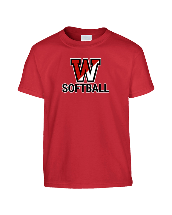 Fairfield Warde HS Softball Logo Softball - Youth Shirt