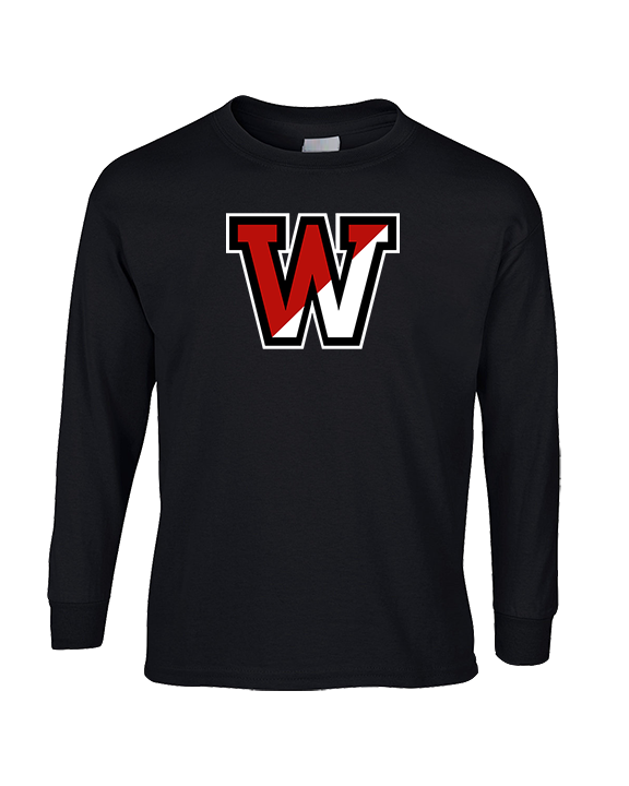 Fairfield Warde HS Softball Logo W - Cotton Longsleeve
