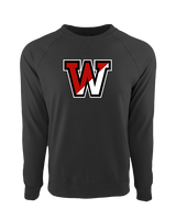 Fairfield Warde HS Softball Logo W - Crewneck Sweatshirt