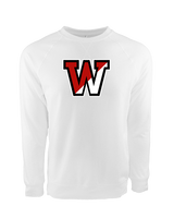 Fairfield Warde HS Softball Logo W - Crewneck Sweatshirt