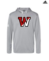 Fairfield Warde HS Softball Logo W - Mens Adidas Hoodie
