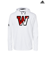 Fairfield Warde HS Softball Logo W - Mens Adidas Hoodie