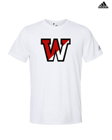 Fairfield Warde HS Softball Logo W - Mens Adidas Performance Shirt
