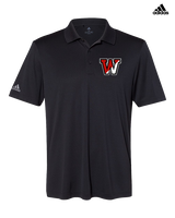 Fairfield Warde HS Softball Logo W - Mens Adidas Polo