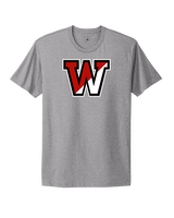 Fairfield Warde HS Softball Logo W - Mens Select Cotton T-Shirt