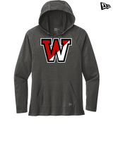 Fairfield Warde HS Softball Logo W - New Era Tri-Blend Hoodie