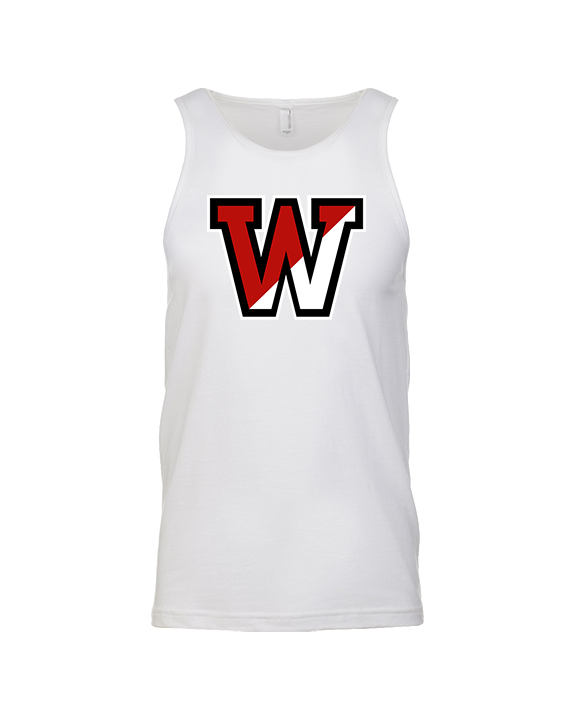 Fairfield Warde HS Softball Logo W - Tank Top