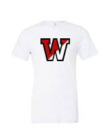 Fairfield Warde HS Softball Logo W - Tri-Blend Shirt