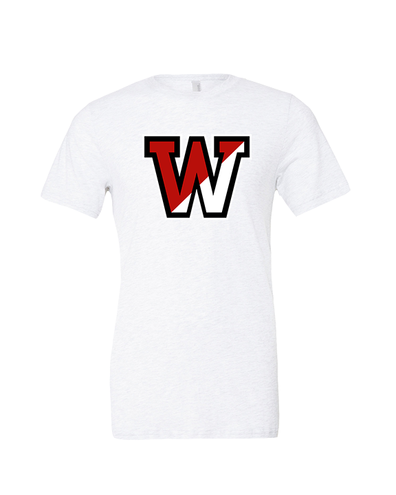 Fairfield Warde HS Softball Logo W - Tri-Blend Shirt