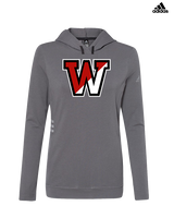 Fairfield Warde HS Softball Logo W - Womens Adidas Hoodie