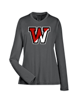 Fairfield Warde HS Softball Logo W - Womens Performance Longsleeve