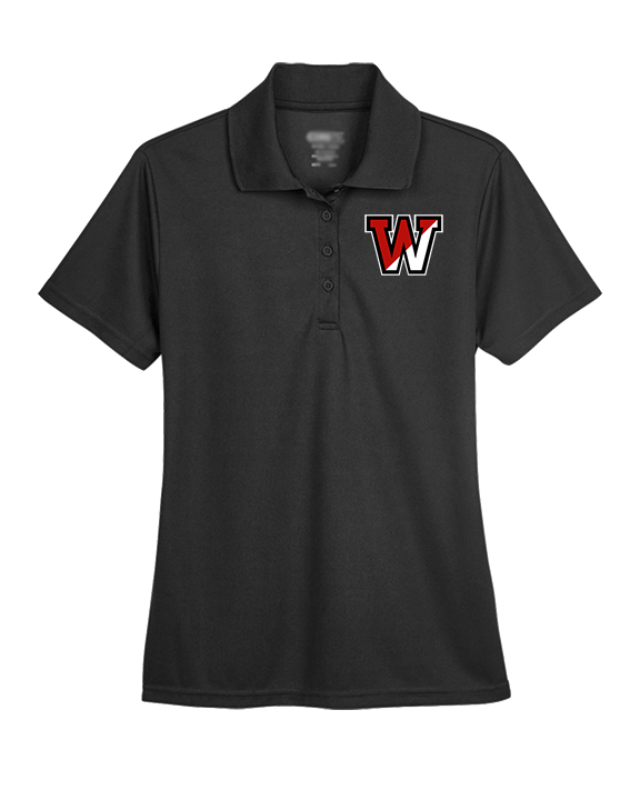 Fairfield Warde HS Softball Logo W - Womens Polo