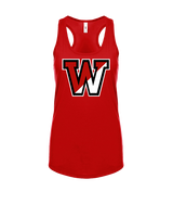 Fairfield Warde HS Softball Logo W - Womens Tank Top