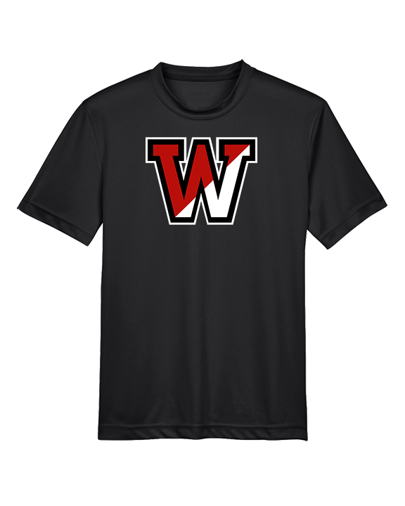 Fairfield Warde HS Softball Logo W - Youth Performance Shirt