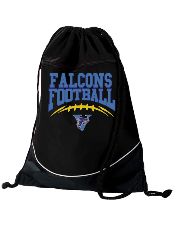 SA Valley Falcons Football - Two Tone Drawstring Bag