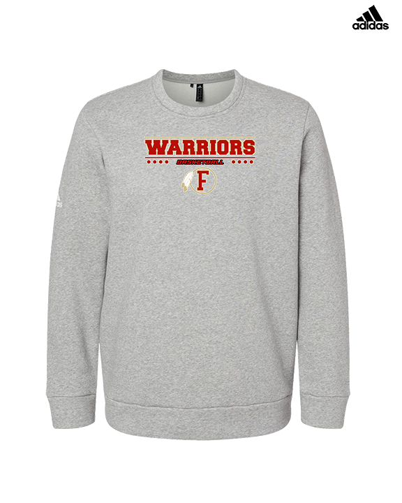 Fallbrook HS Boys Basketball Border - Mens Adidas Crewneck