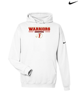 Fallbrook HS Boys Basketball Border - Nike Club Fleece Hoodie