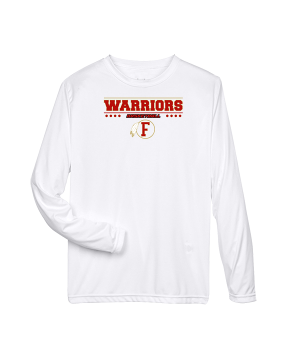 Fallbrook HS Boys Basketball Border - Performance Longsleeve