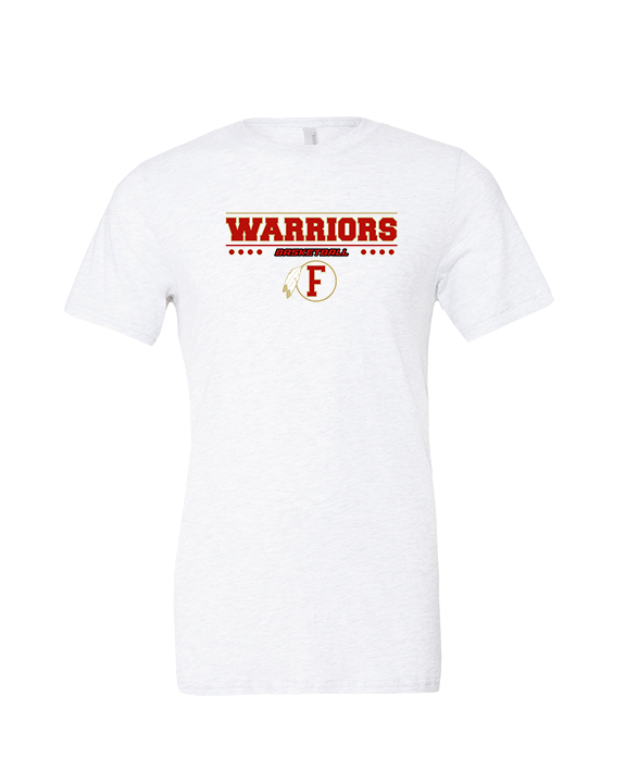 Fallbrook HS Boys Basketball Border - Tri-Blend Shirt