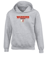 Fallbrook HS Boys Basketball Border - Unisex Hoodie