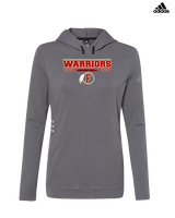 Fallbrook HS Boys Basketball Border - Womens Adidas Hoodie
