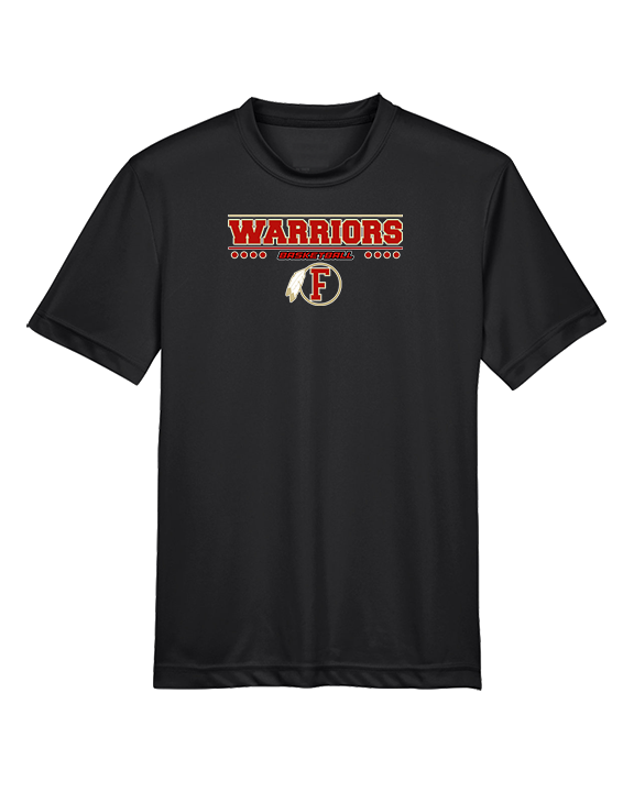 Fallbrook HS Boys Basketball Border - Youth Performance Shirt