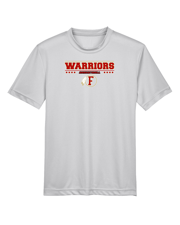 Fallbrook HS Boys Basketball Border - Youth Performance Shirt