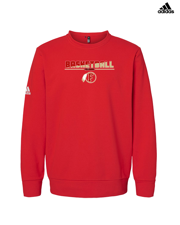 Fallbrook HS Boys Basketball Cut - Mens Adidas Crewneck