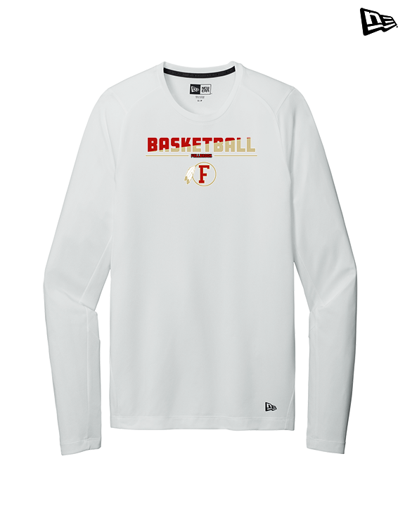 Fallbrook HS Boys Basketball Cut - New Era Performance Long Sleeve