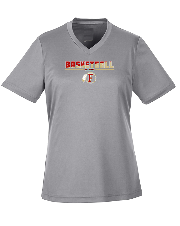Fallbrook HS Boys Basketball Cut - Womens Performance Shirt