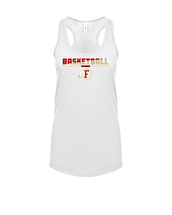 Fallbrook HS Boys Basketball Cut - Womens Tank Top