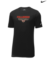 Fallbrook HS Boys Basketball Design - Mens Nike Cotton Poly Tee