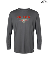 Fallbrook HS Boys Basketball Design - Mens Oakley Longsleeve