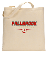 Fallbrook HS Boys Basketball Design - Tote