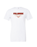 Fallbrook HS Boys Basketball Design - Tri-Blend Shirt