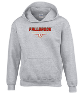 Fallbrook HS Boys Basketball Design - Unisex Hoodie