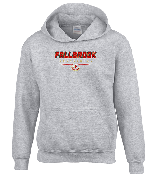 Fallbrook HS Boys Basketball Design - Unisex Hoodie