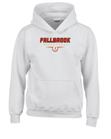 Fallbrook HS Boys Basketball Design - Unisex Hoodie