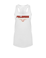 Fallbrook HS Boys Basketball Design - Womens Tank Top
