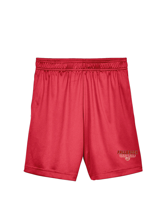 Fallbrook HS Boys Basketball Design - Youth Training Shorts