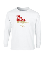 Fallbrook HS Boys Basketball Eat Sleep - Cotton Longsleeve