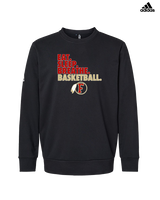 Fallbrook HS Boys Basketball Eat Sleep - Mens Adidas Crewneck