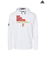 Fallbrook HS Boys Basketball Eat Sleep - Mens Adidas Hoodie