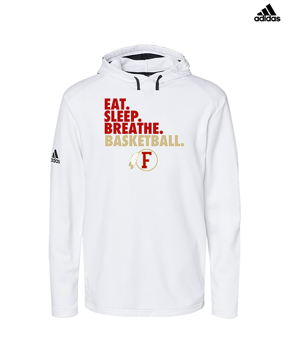 Fallbrook HS Boys Basketball Eat Sleep - Mens Adidas Hoodie
