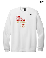 Fallbrook HS Boys Basketball Eat Sleep - Mens Nike Crewneck