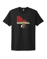 Fallbrook HS Boys Basketball Eat Sleep - Mens Select Cotton T-Shirt