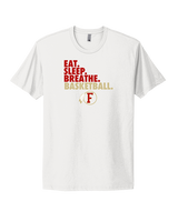 Fallbrook HS Boys Basketball Eat Sleep - Mens Select Cotton T-Shirt