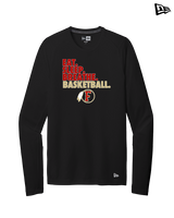 Fallbrook HS Boys Basketball Eat Sleep - New Era Performance Long Sleeve